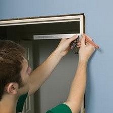 Installation de porte